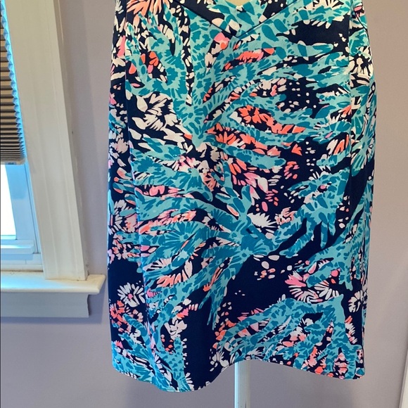 Lilly Pulitzer Blue and Pink Tank Top - Picture 3 of 12